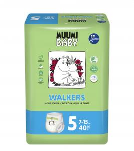 Pull up pants diapers / nappies Muumi Baby size 5